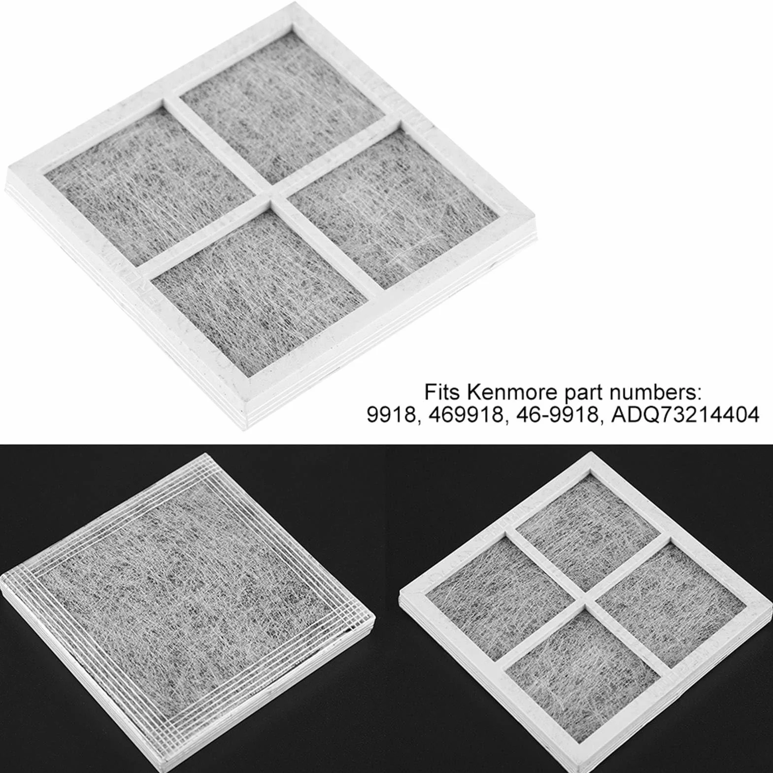 Dioche 3 juegos de filtros de aire de reemplazo para refrigeradores lt120f elite 469918