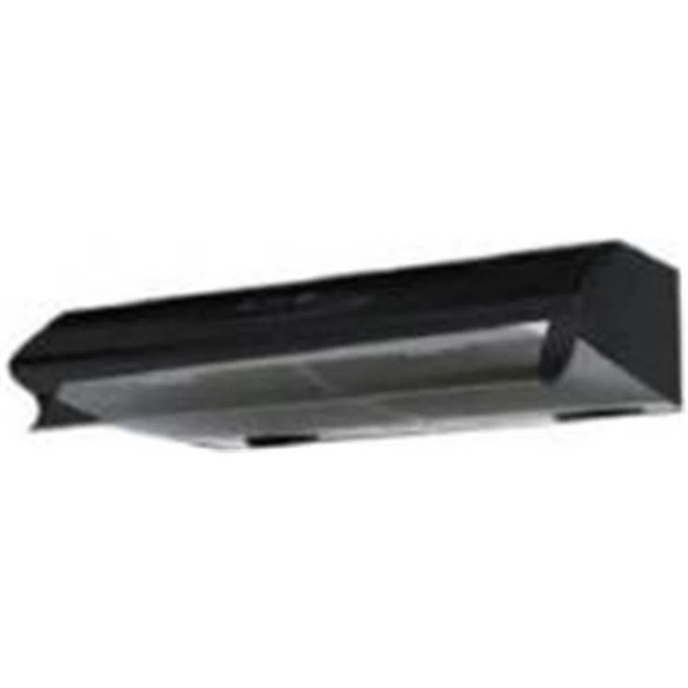 Mepamsa Mito Jet 60 Campana aspirante decorativa de pared, color negro, 40 W, 66 Decibelios, 2 Velocidades