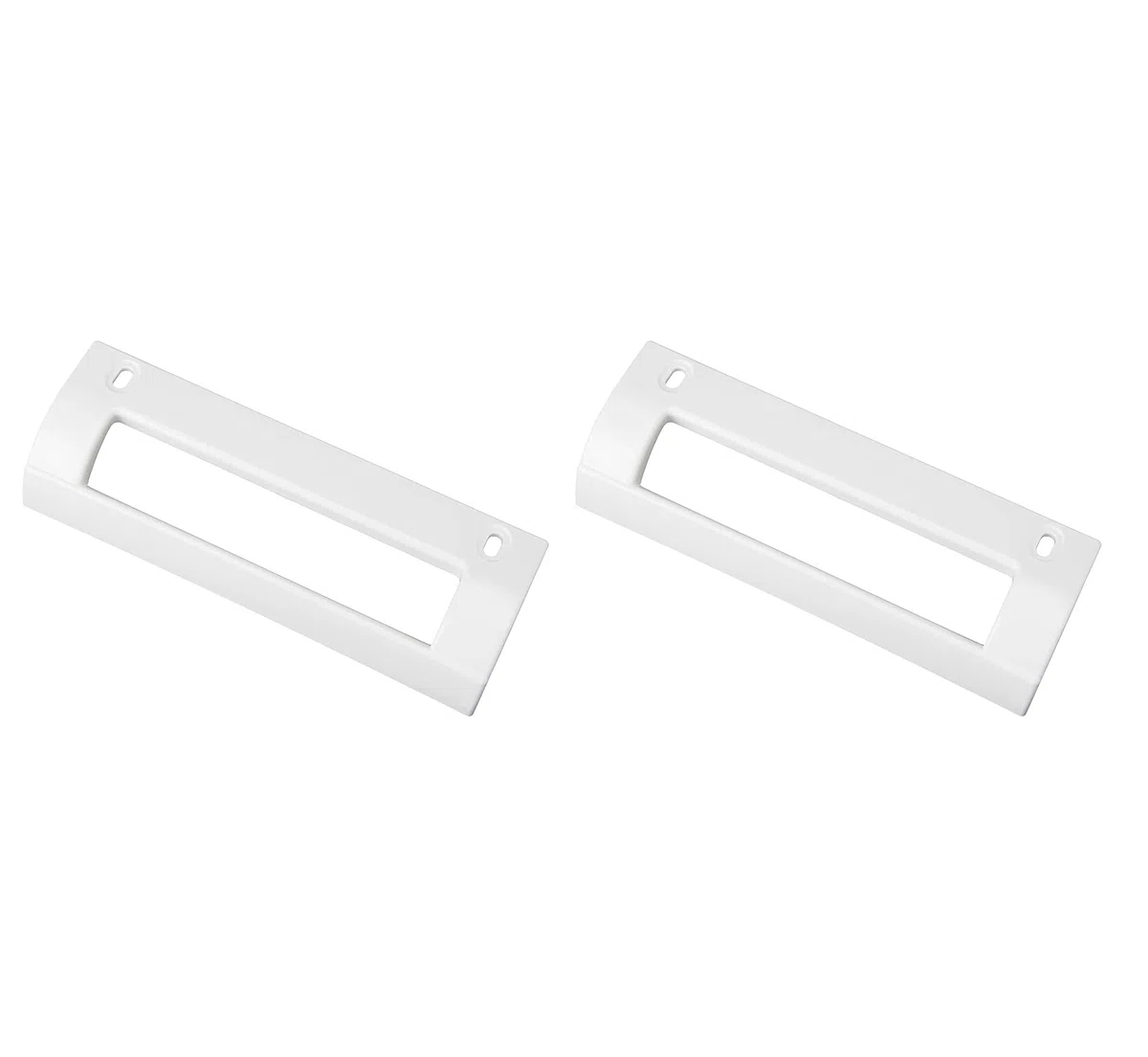 MIRTUX Kit de 2 Tiradores Puerta Frigorífico Compatible con Balay, Bosch, Crolls, LG y Lynx - Medidas: 19,7 cm x 7,5 cm - Código del Recambio: 93613 - Recambios de Frigorífico para Balay