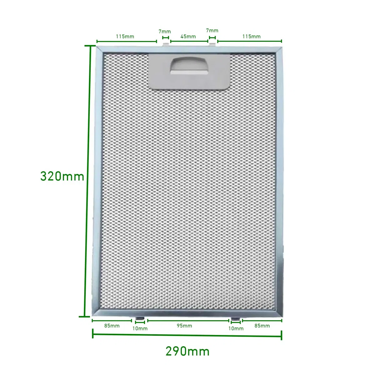ELECTROTODO - Filtro Compatible con Campana Extractora TEKA DE70 DB70, DS70 | Medidas 29 x 32 cm - Ref: 40472718