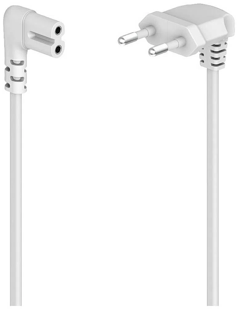 Hama 00223283 Cable de transmisión Blanco 3 m C7 acoplador