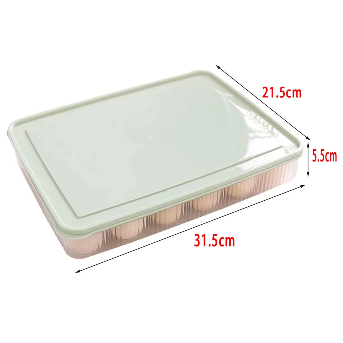 Caja de Almacenamiento de Huevos, 2 Piezas Hueveras de Plastico, Hueveras para Frigorifico 24 Huevos, Bandeja Huevos Nevera con Tapa, Huevera Nevera Apilable para Refrigerador, Cocina, Picnic Camping